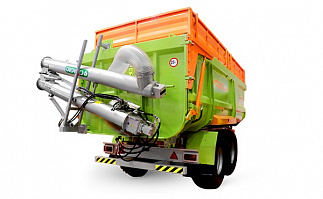 Tractor dump bucket semitrailer PSKT-18 "HOZAIN"